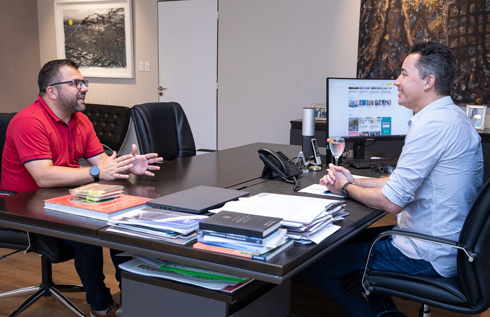 Manuel Calvo recibió a los intendentes de Marull y Miramar de Ansenuza