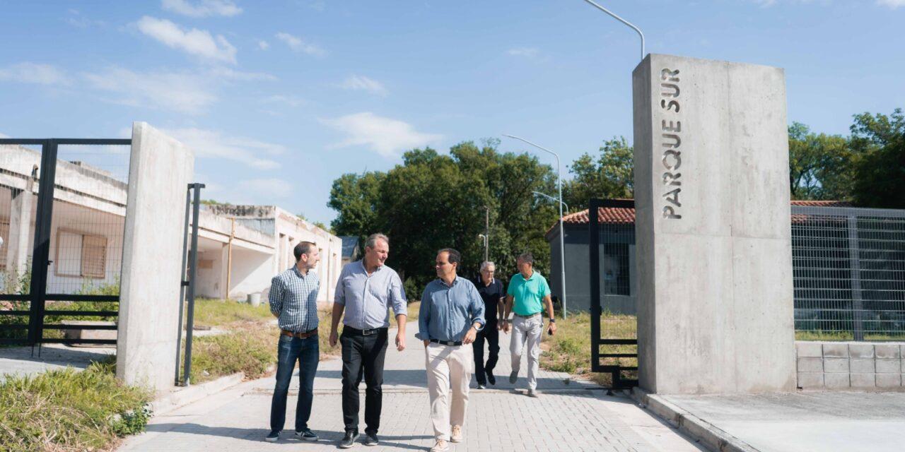 Río Cuarto: Llamosas recorrió las obras en el predio del Viejo Hospital