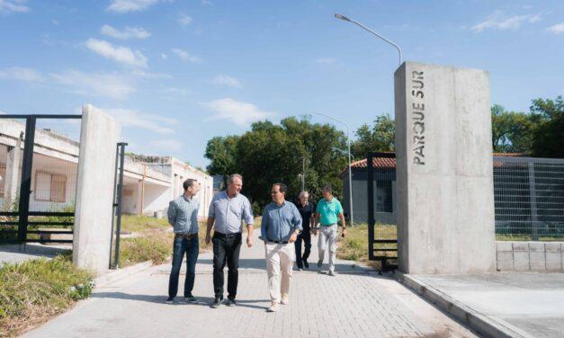 Río Cuarto: Llamosas recorrió las obras en el predio del Viejo Hospital