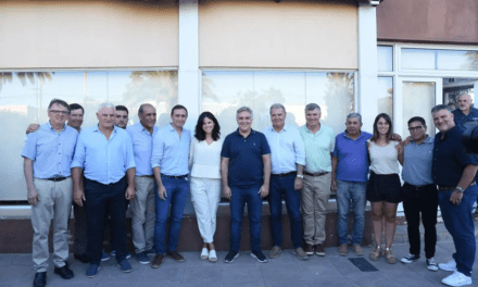 Intendentes del sur de Córdoba se reunieron con Martín Llaryora
