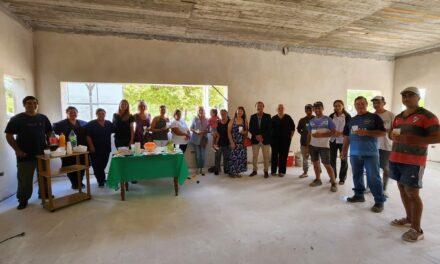 Alcira Gigena: Gramaglia recorrió la obra de ampliación del Hospital Municipal