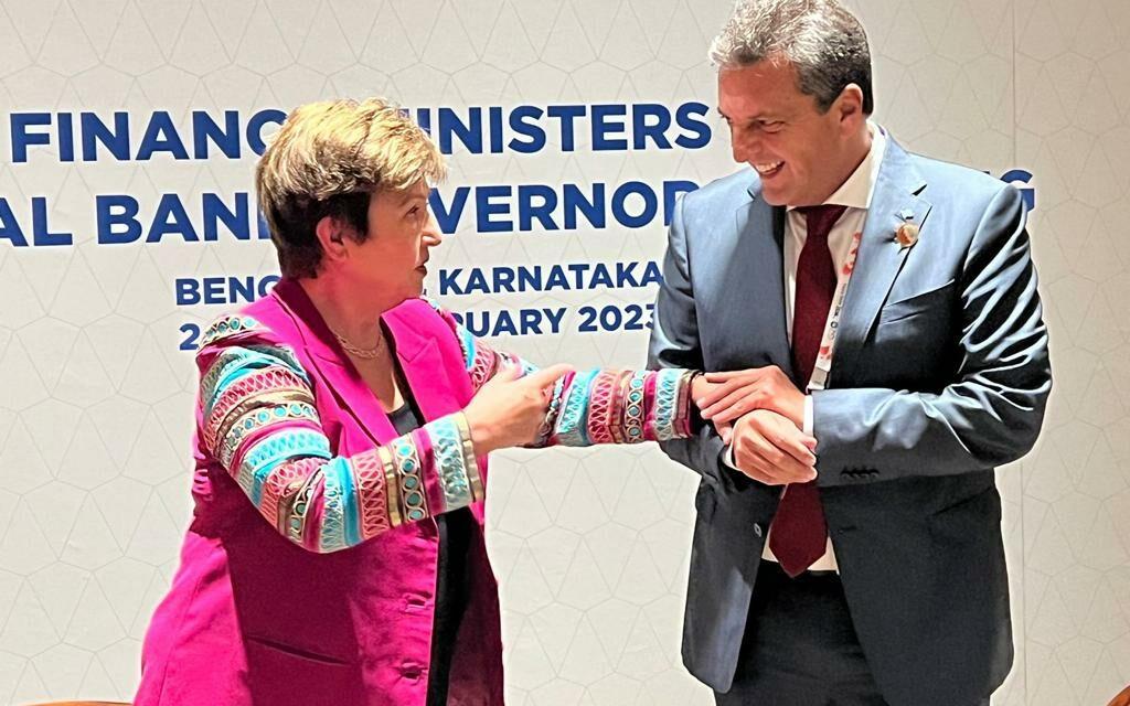 Georgieva destacó el «progreso» en la cuarta revisión del programa con el FMI