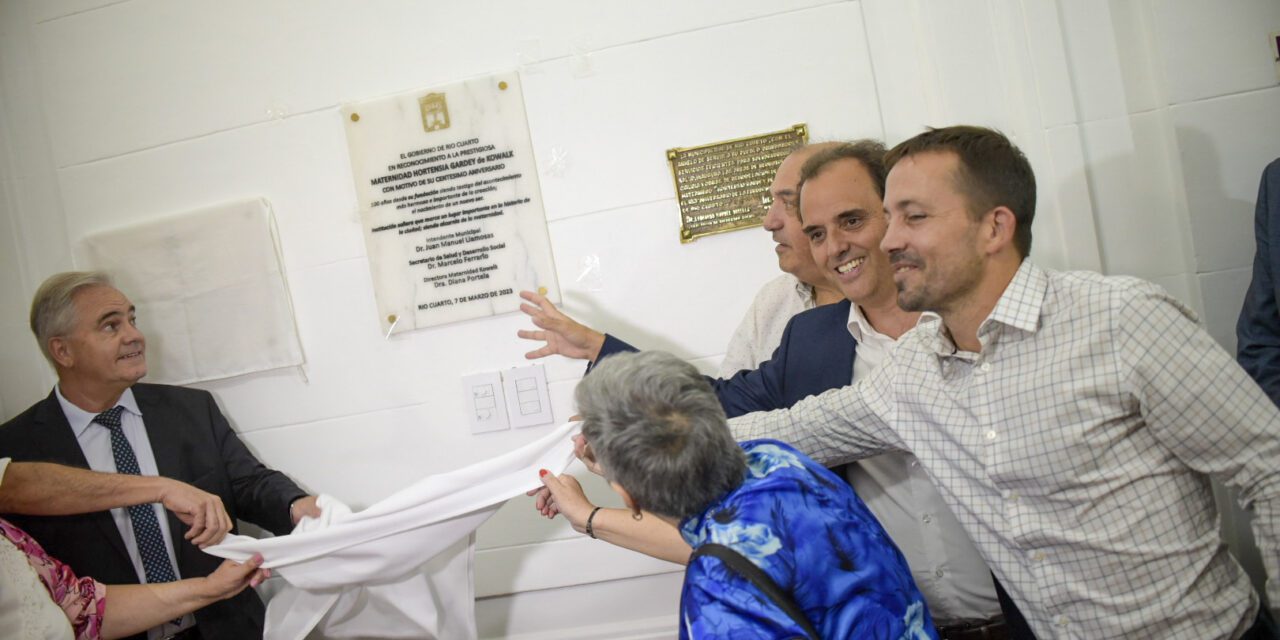 Río Cuarto: se realizó la celebración del 100° aniversario de la Maternidad Kowalk