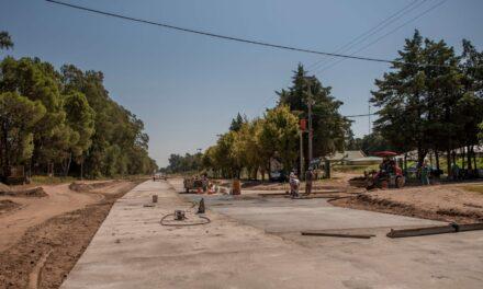 Avanza la pavimentación de la ruta entre Huidobro y Rancul