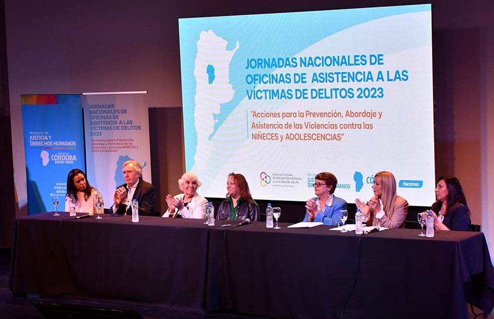 Córdoba fue sede de las Jornadas Nacionales de Asistencia a la Víctima del Delito