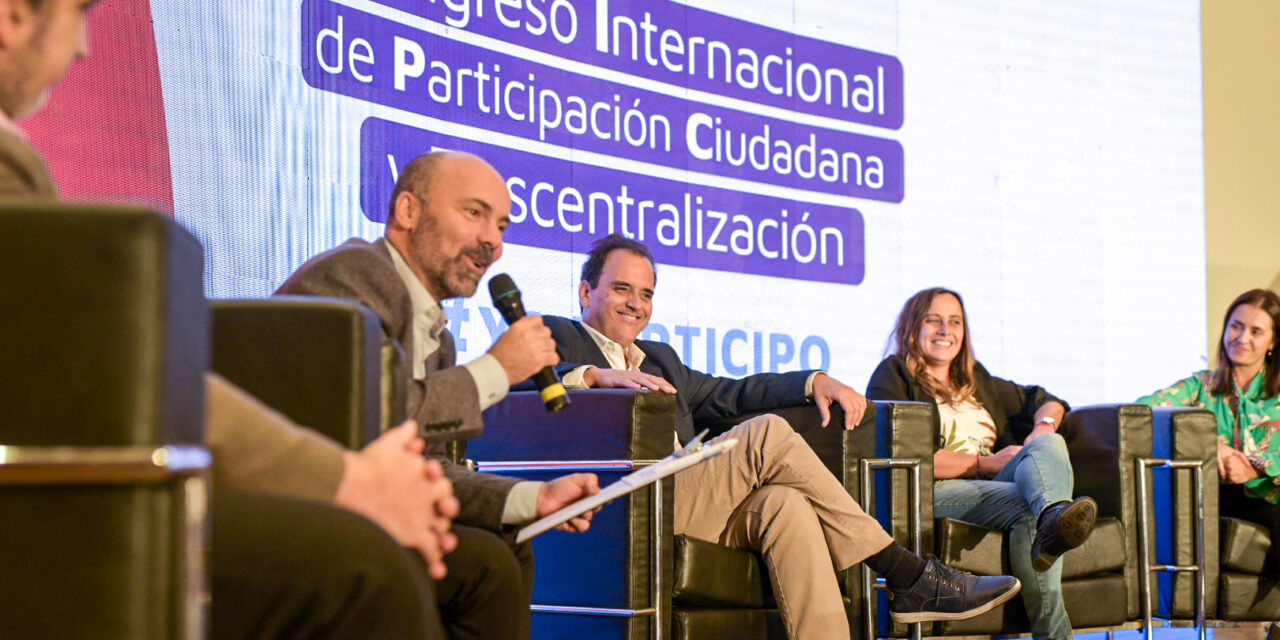 Llamosas presentó el modelo Río Cuarto en el Congreso Internacional de Participación Ciudadana