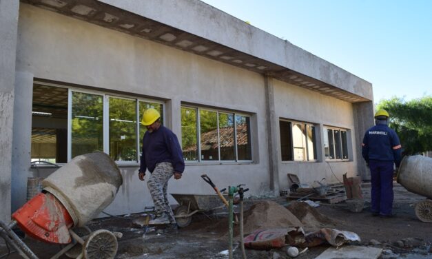 Río Cuarto: avanza la obra de la nueva escuela ProA Alsina