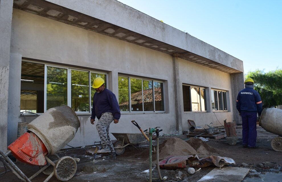 Río Cuarto: avanza la obra de la nueva escuela ProA Alsina