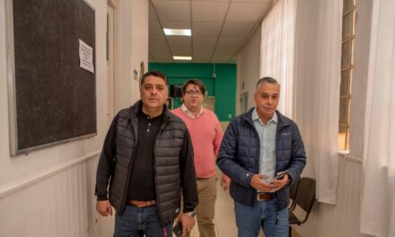 Villa Huidobro: Quiroga visitó el nuevo consultorio externo en el Hospital Municipal