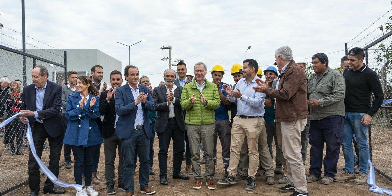 Schiaretti y Llamosas inauguraron la obra de saneamiento integral