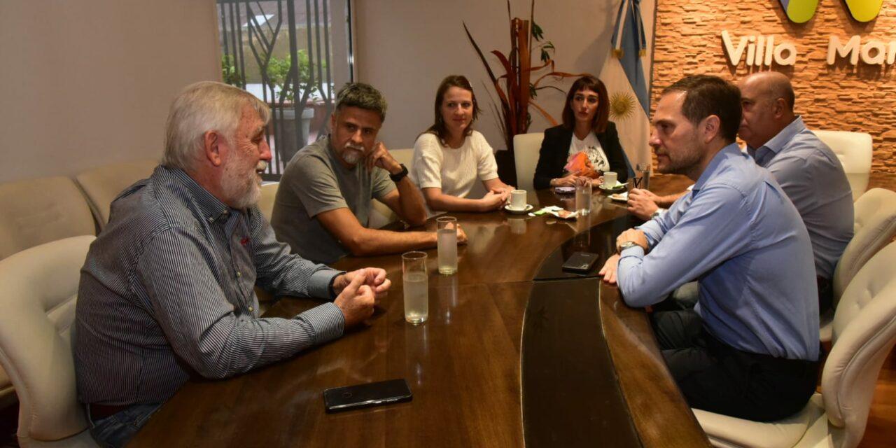 Villa María: Gill recibió a una delegación del Banco Interamericano de Desarrollo