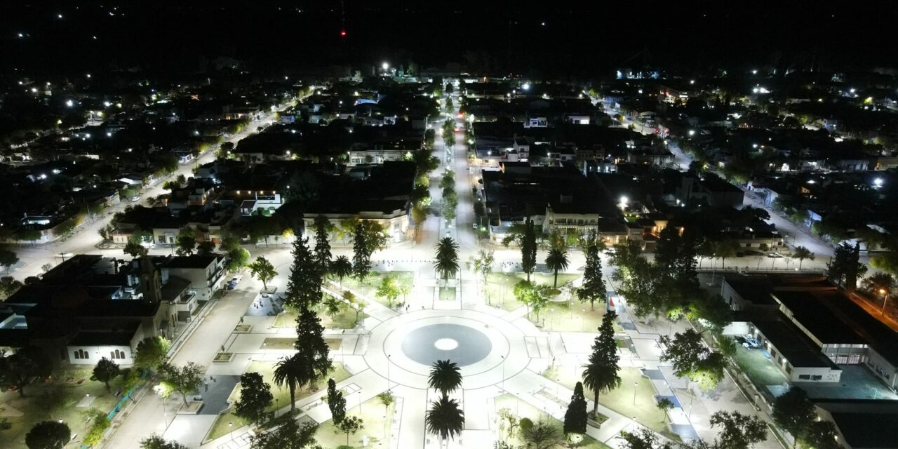 Vicuña Mackenna: Finalizó el recambio de luminarias led en la ciudad