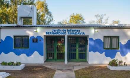 Villa Huidobro: finalizaron las obras de remodelación en el Jardín de Infantes “Bernardino Rivadavia”