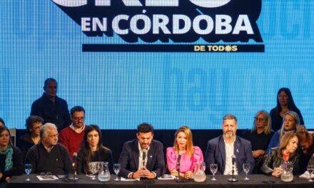 Creo en Córdoba presentó sus candidatos para las próximas elecciones provinciales