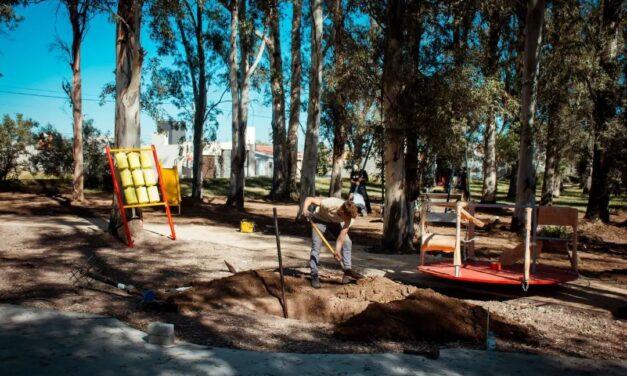 Río Tercero: Avances en la realización de la plaza «Marín Maroto»