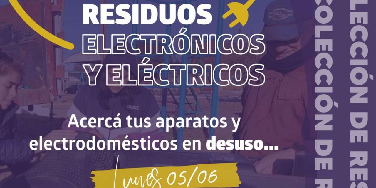 Alcira Gigena: se realizará la campaña de recolección de Residuos Electrónicos y Eléctricos