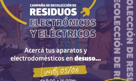 Alcira Gigena: se realizará la campaña de recolección de Residuos Electrónicos y Eléctricos