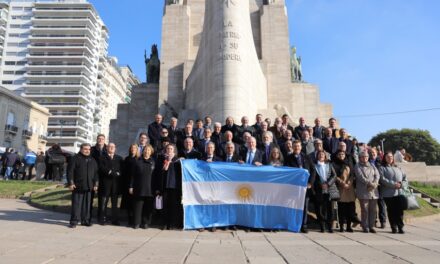 Rovera participó del plenario de Rectoras y Rectores en la ciudad de Rosario