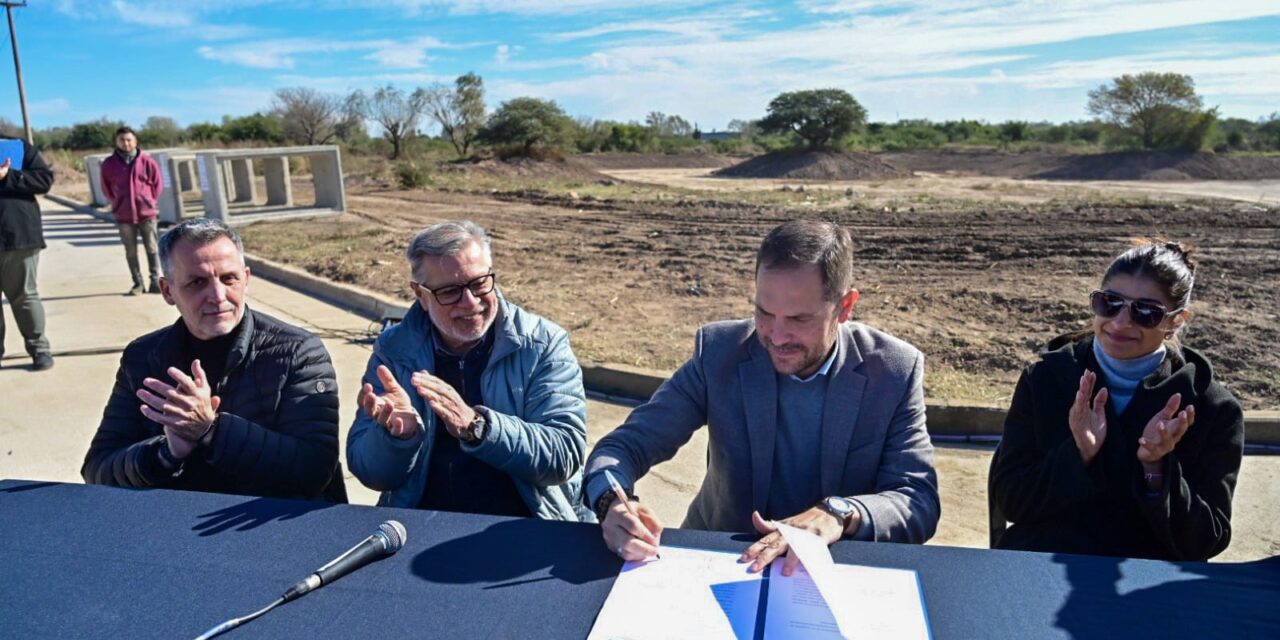 Villa María: comenzarán la construcción de 300 nuevas viviendas en barrio Las Playas