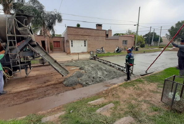 Villa Nueva: avanzan las obras en diferentes barrios