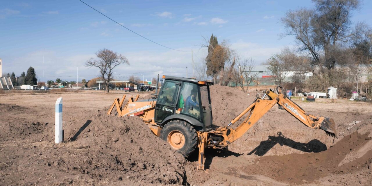 Río Cuarto: Avanzan las obras en el Oeste de la ciudad