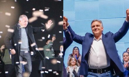 Elecciones 2023: Luis Juez y Martín Llaryora cerraron sus campañas con enérgicos discursos