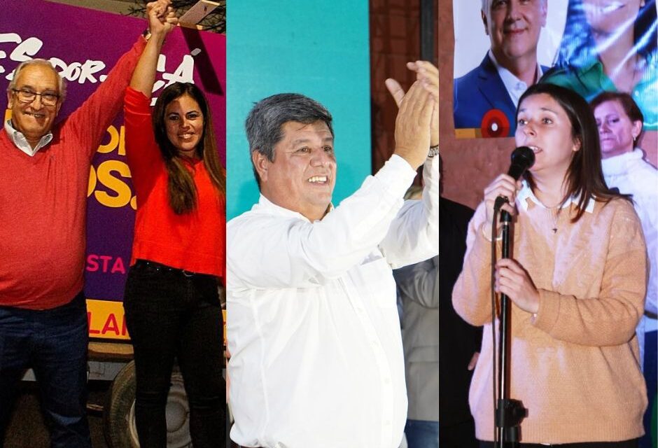 Los oficialismos de Vicuña Mackenna, Buchardo y Huinca Renancó realizaron el cierre de campaña