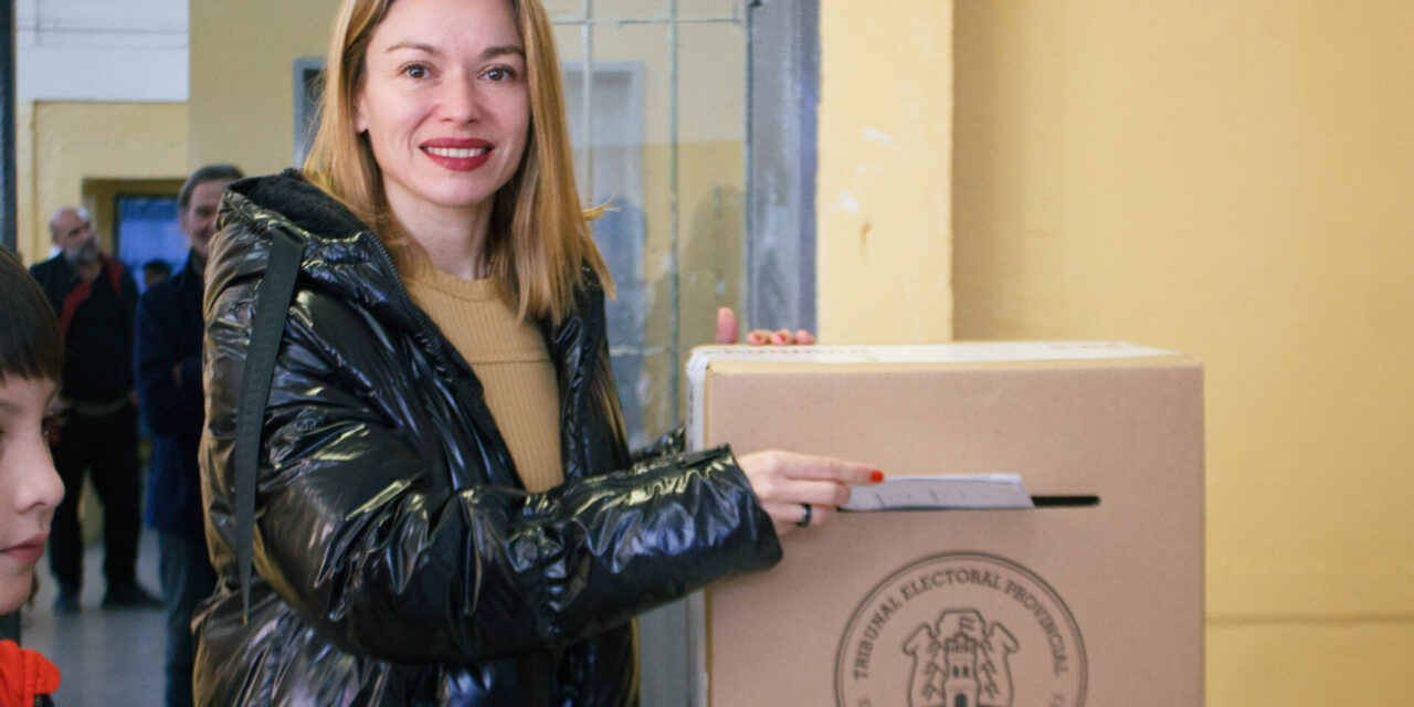 Gabriela Estévez: “Estamos celebrando una jornada democrática”