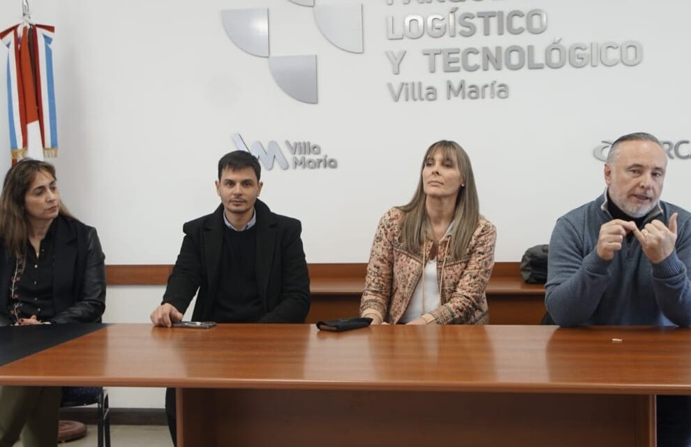 Accastello se reunió con representantes del Parque Industrial Villa María, APyMEL y el Clúster Quesero