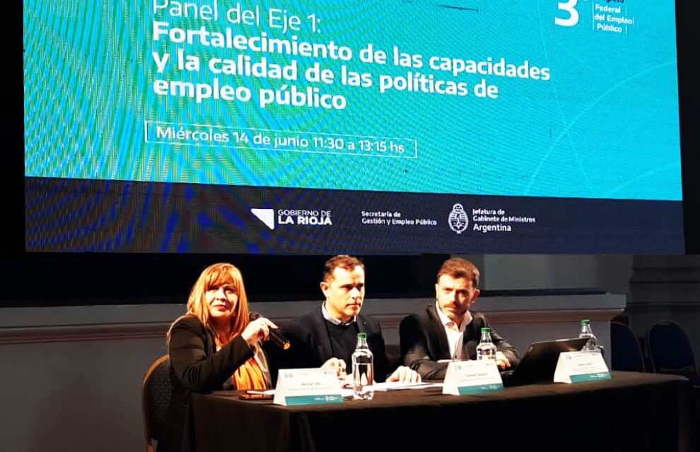 Córdoba, presente en el 3° Congreso Federal de Empleo Público