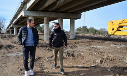 Villa María y Villa Nueva avanzan en la ejecución de tres nuevos puentes sobre el río Ctalamochita