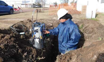 La Carlota: avanza la obra para dotar de gas natural al sudeste de la localidad