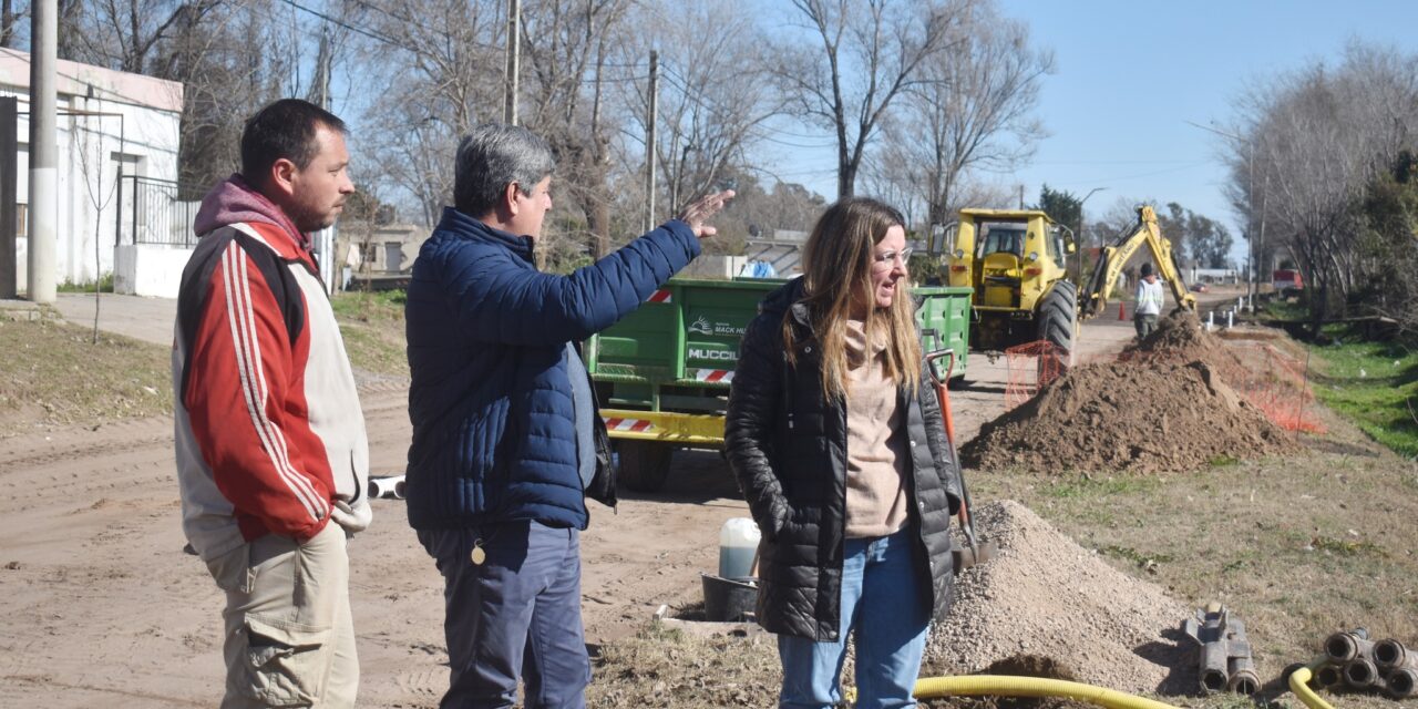 Vicuña Mackenna: avances en las obras de cloacas