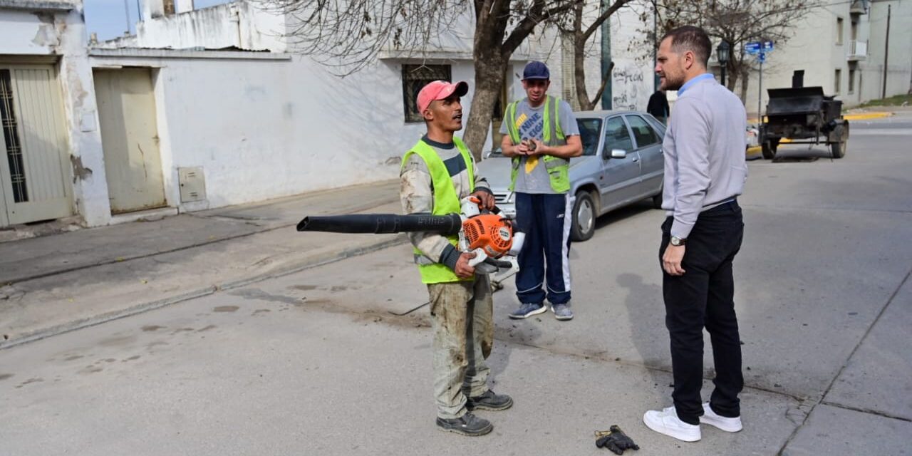 Villa María: el municipio avanza en el acondicionamiento de calles