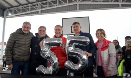 Se inauguró el polideportivo social N°55 de la ciudad de Córdoba