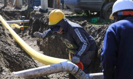 Huanchilla: comenzó la primera etapa de la obra de gas natural