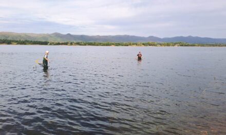 Investigadores de la UNRC evaluaron las condiciones del embalse Los Molinos