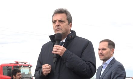 Villa María: Sergio Massa lanzó la obra de Reversión del Gasoducto Norte en la planta de Tío Pujio
