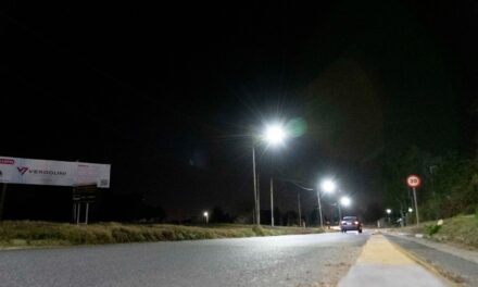 Río Cuarto: habilitaron luminarias LED en barrios de Banda Norte y el oeste