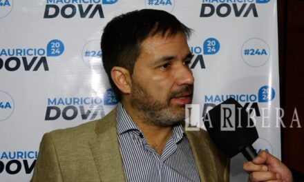 Mauricio Dova se lanzó como precandidato a Intendente de Río Cuarto
