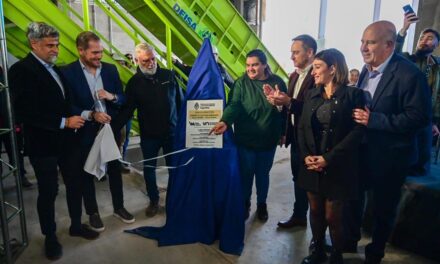 Villa María: Cabandié y Gill inauguraron el Centro de Gestión Ambiental