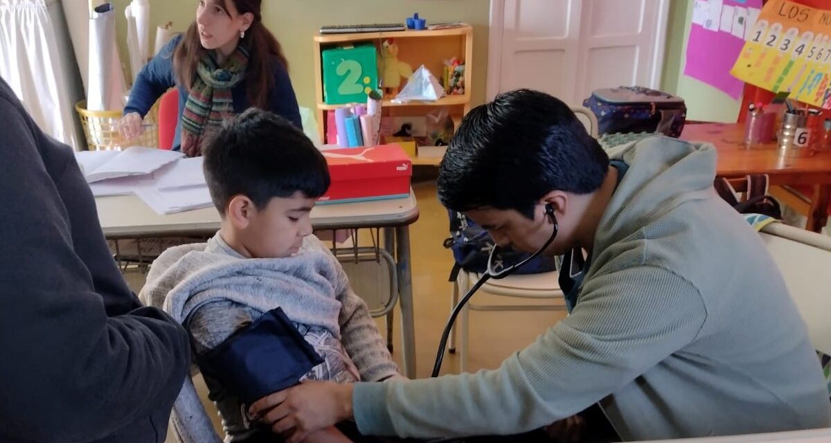 Alcira Gigena: el Hospital Municipal comenzó con las visitas a las escuelas rurales