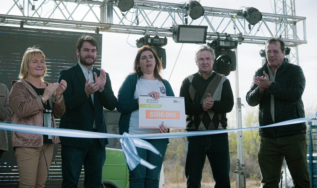 Sampacho: quedó inaugurada la 2° Expo Pizzurno y la 45° Fiesta Nacional del Agricultor