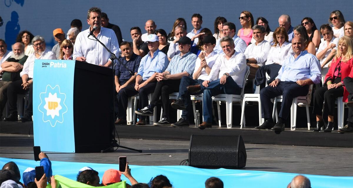 Massa en Tucumán: “Voy a ser el presidente del trabajo”