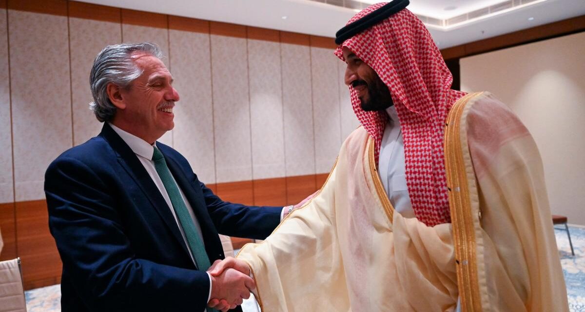 Alberto Fernández destacó la posibilidad de concretar acuerdos de energía con Arabia Saudita