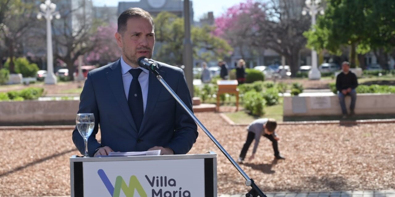 Villa María: en el 156º aniversario, Gill invitó a “construir la ciudad de la que nos sentimos orgullosos”