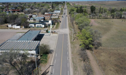 Villa Huidobro: Schiaretti inauguró la ruta que une a la localidad con Rancul, La Pampa