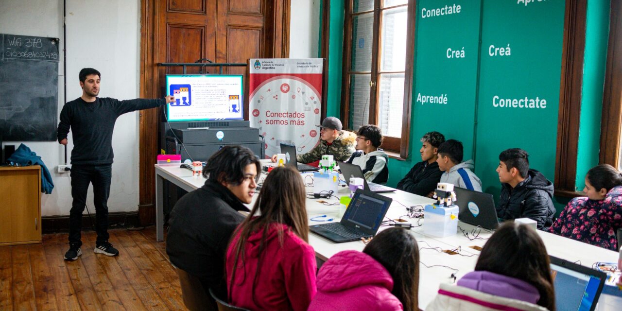 Río Cuarto: Iniciaron los talleres de robótica en el Punto Digital