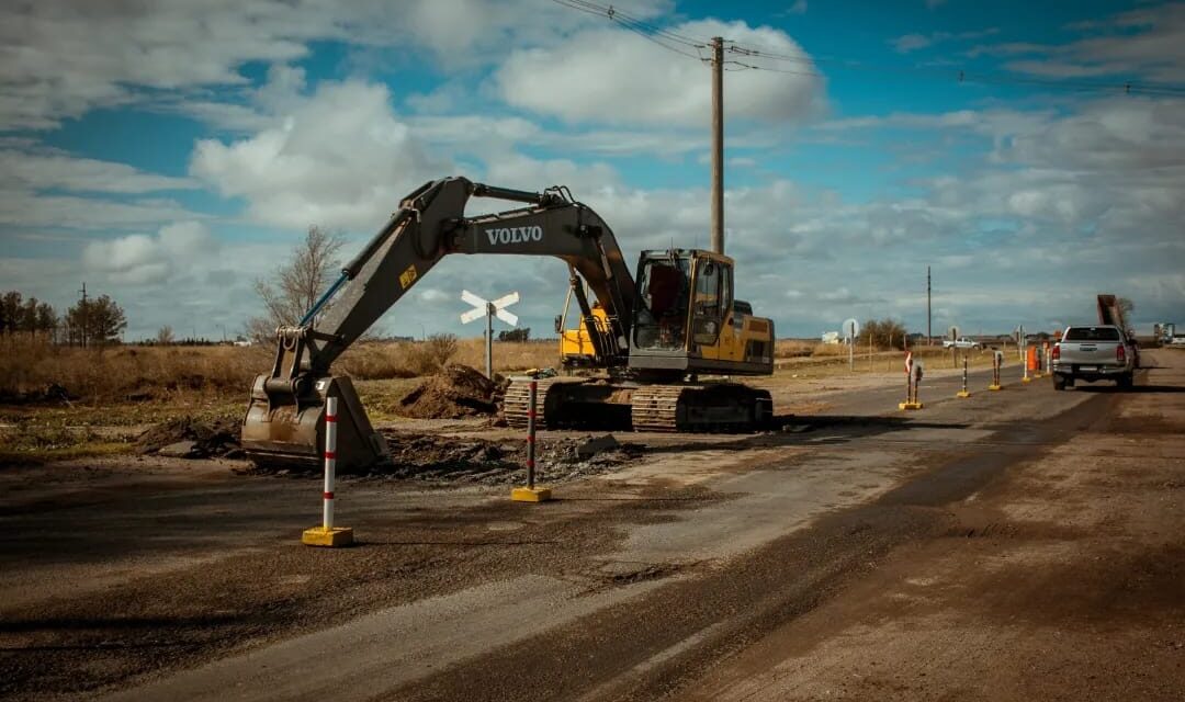 Río Tercero: comenzó la repavimentación de un sector del Tránsito pesado sur