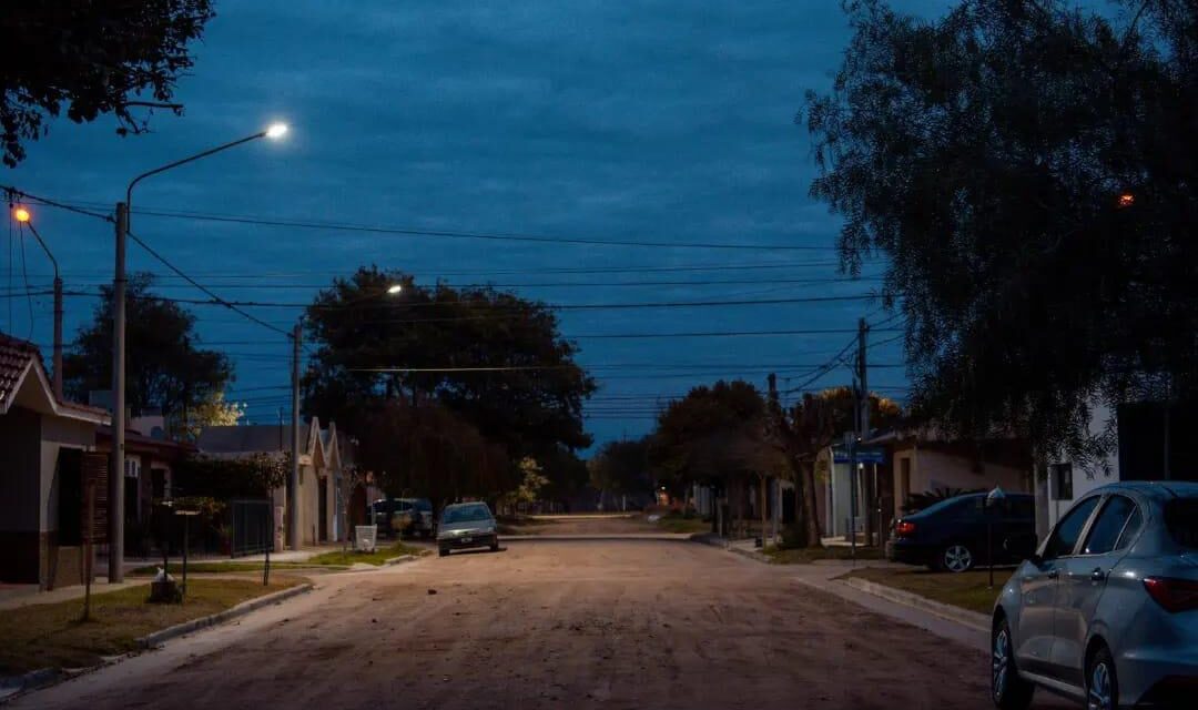 Avanza la instalación de luminarias led en Río Tercero